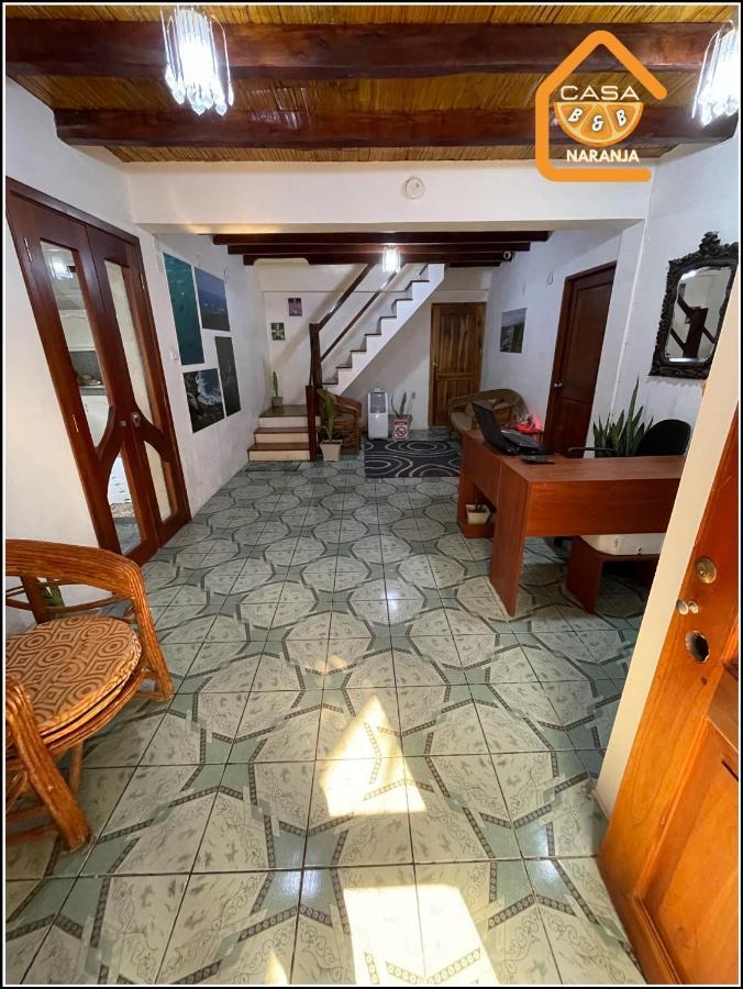 La Casa Naranja Bed And Breakfast Olon Exterior photo